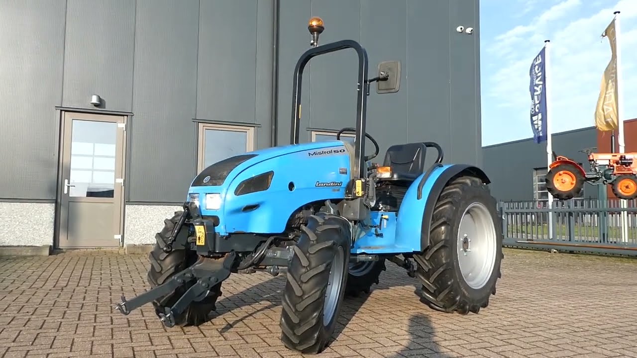Landini Mistral 50 4wd / 01732 Draaiuren / Fronthef + Frontaftakas