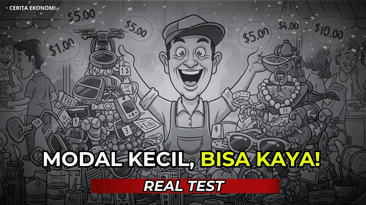 5 BARANG MURAH yang BISA JADI BISNIS BESAR, MODAL KECIL tapi UNTUNGNYA TIDAK MASUK AKAL!