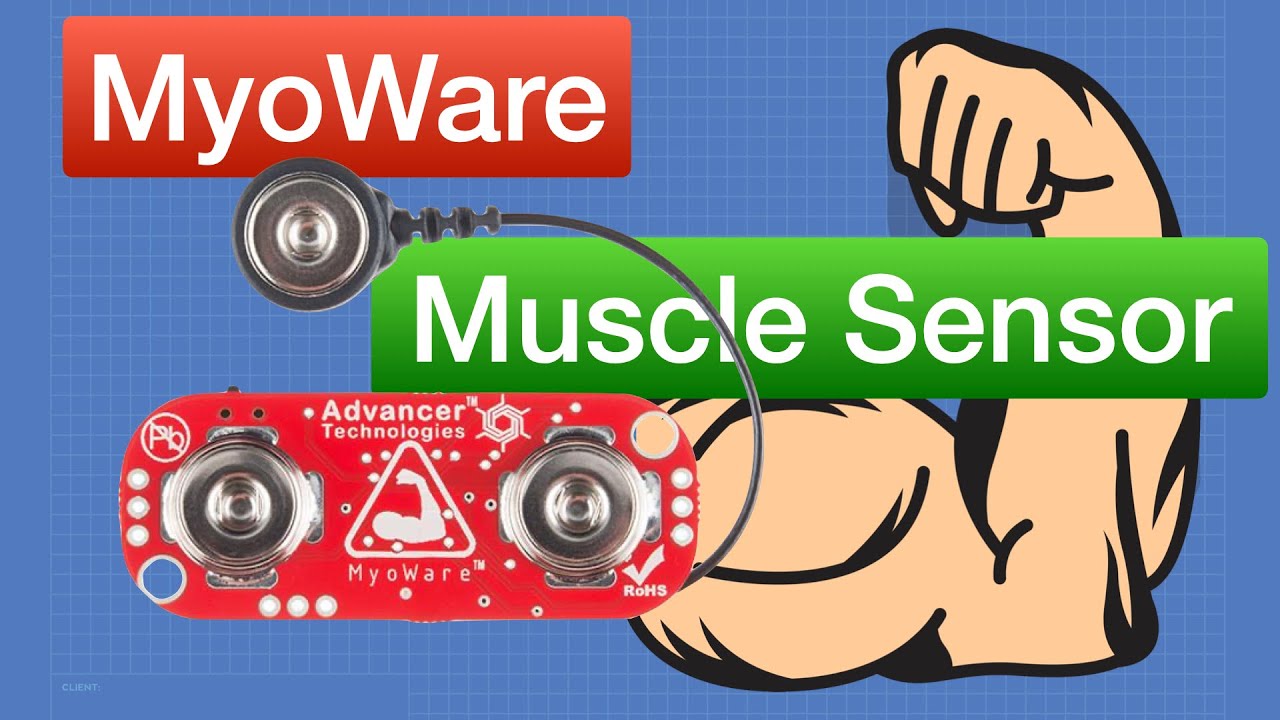Мышечный датчик MyoWare — электромиография (ЭМГ) и роботизированная рука (неудачная попытка)!