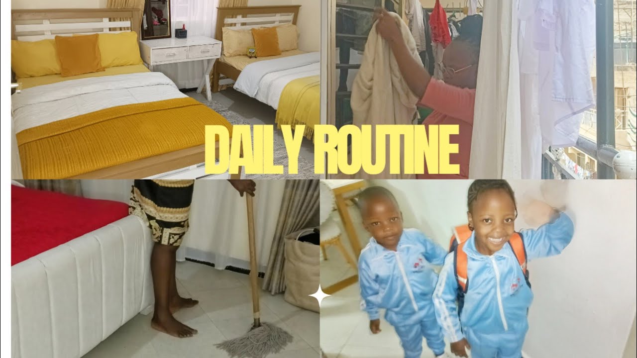 DAILY ROUTINE OF A MUM FOR A HAPPY HOME/CLEAN & COOK