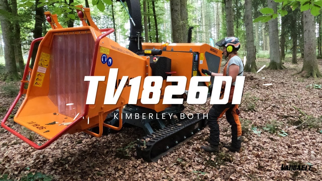 Vandaele | wood chipper Tv1826Di | track