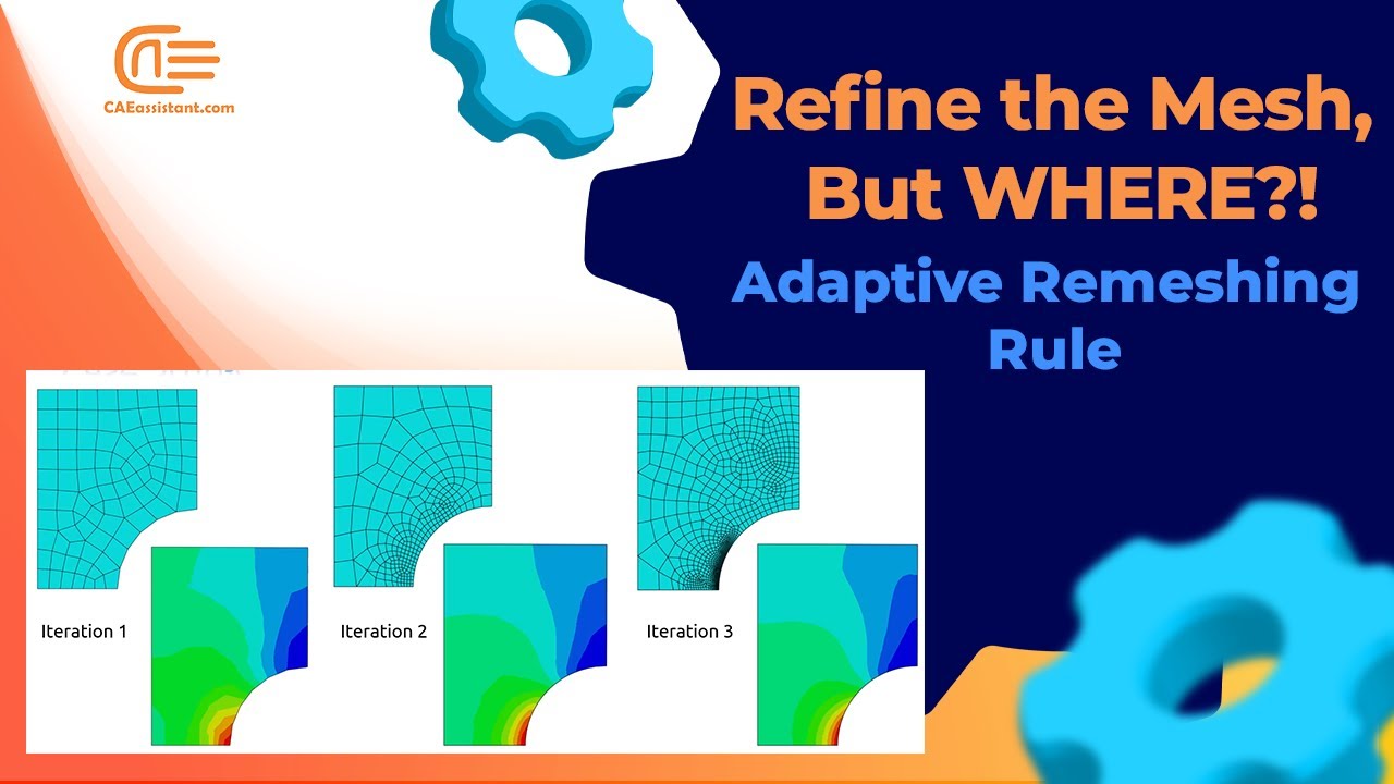 Automating mesh refining process using Adaptive Remeshing Rule