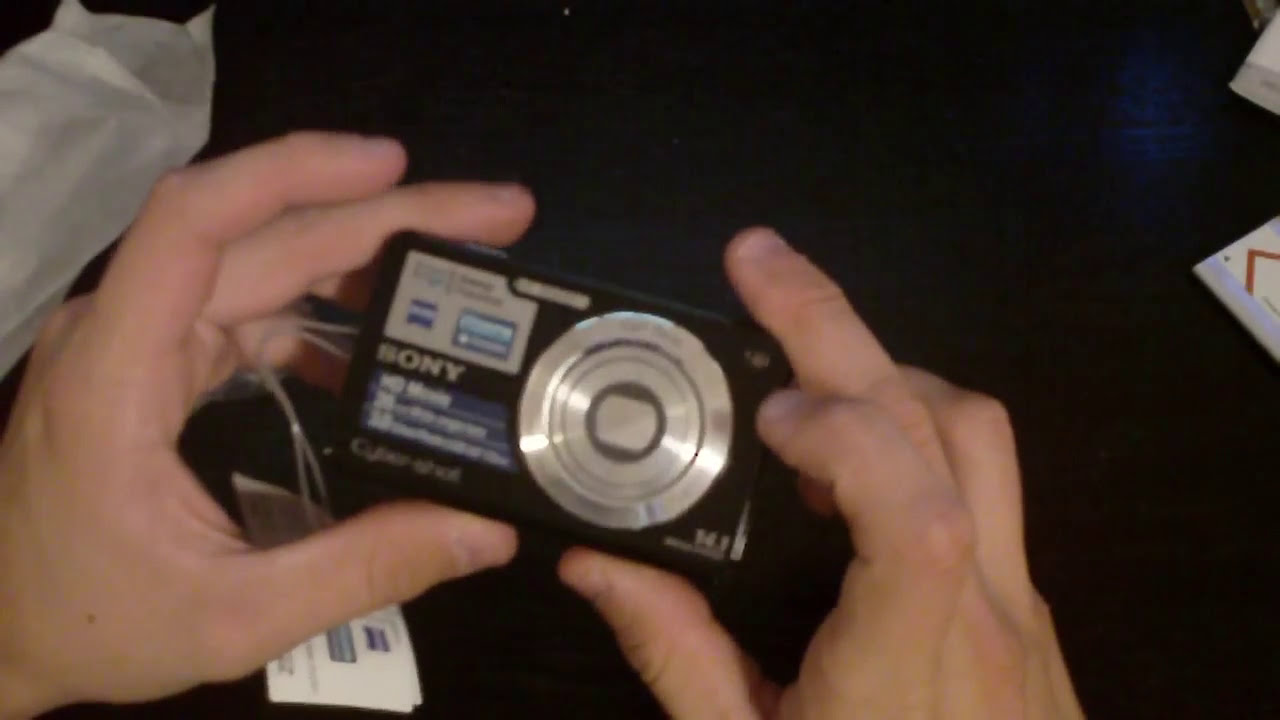 Sony Cybershot W560 Unboxing