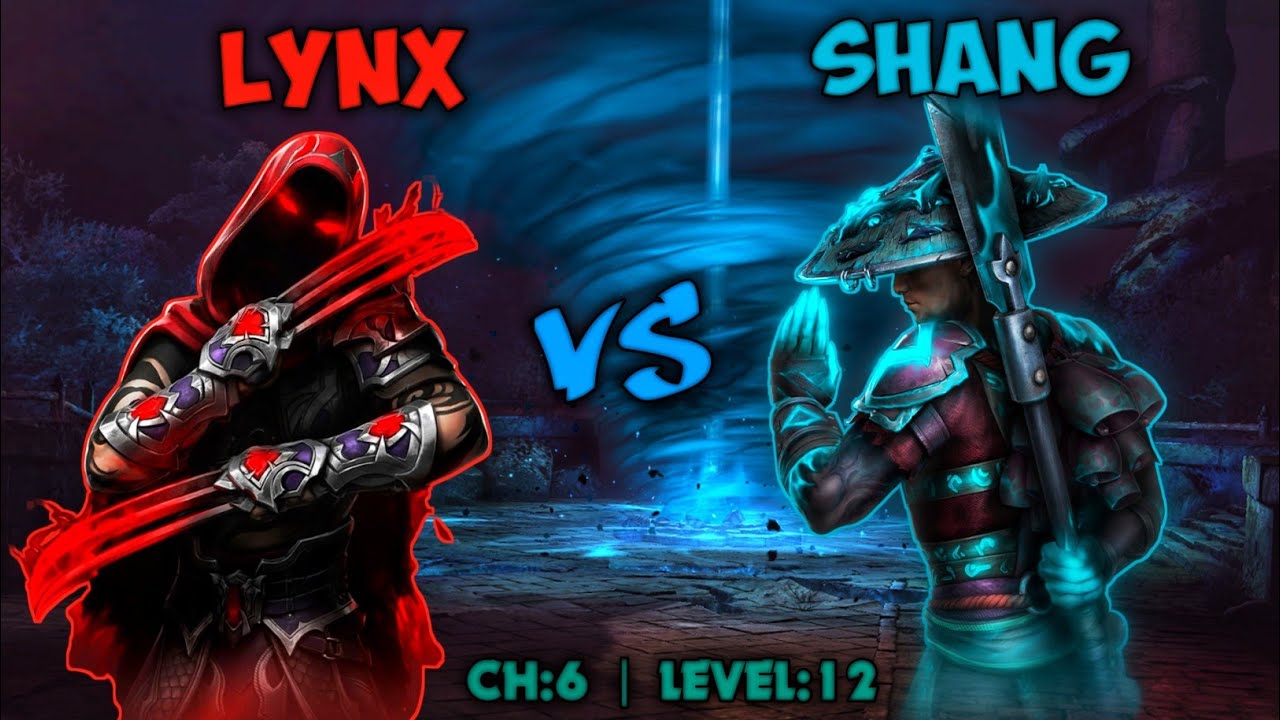 Lynx vs Shang &ndash; The Silent Assassin vs the Shadow Monk | Shadow Fight Arena ⚔️
