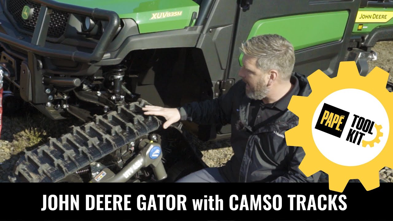 John Deere Gator with Camso Tracks
