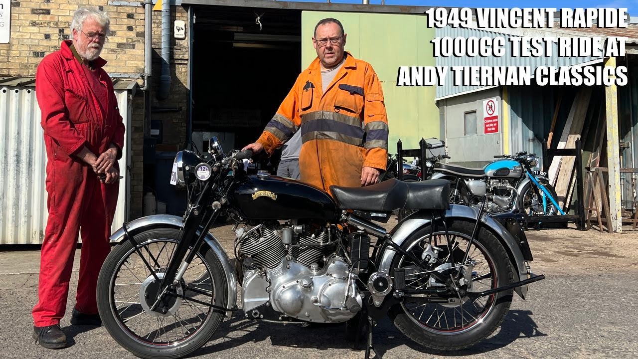 1949 Vincent Rapide 1000cc at Andy Tiernan Classics #09329VCT