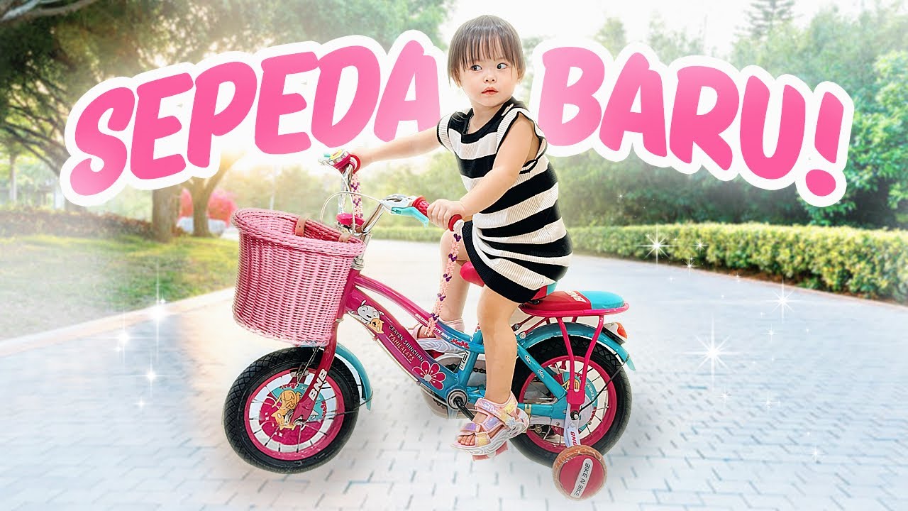YUKA-CHAN BELAJAR NAIK SEPEDA BARU! | a day in our life