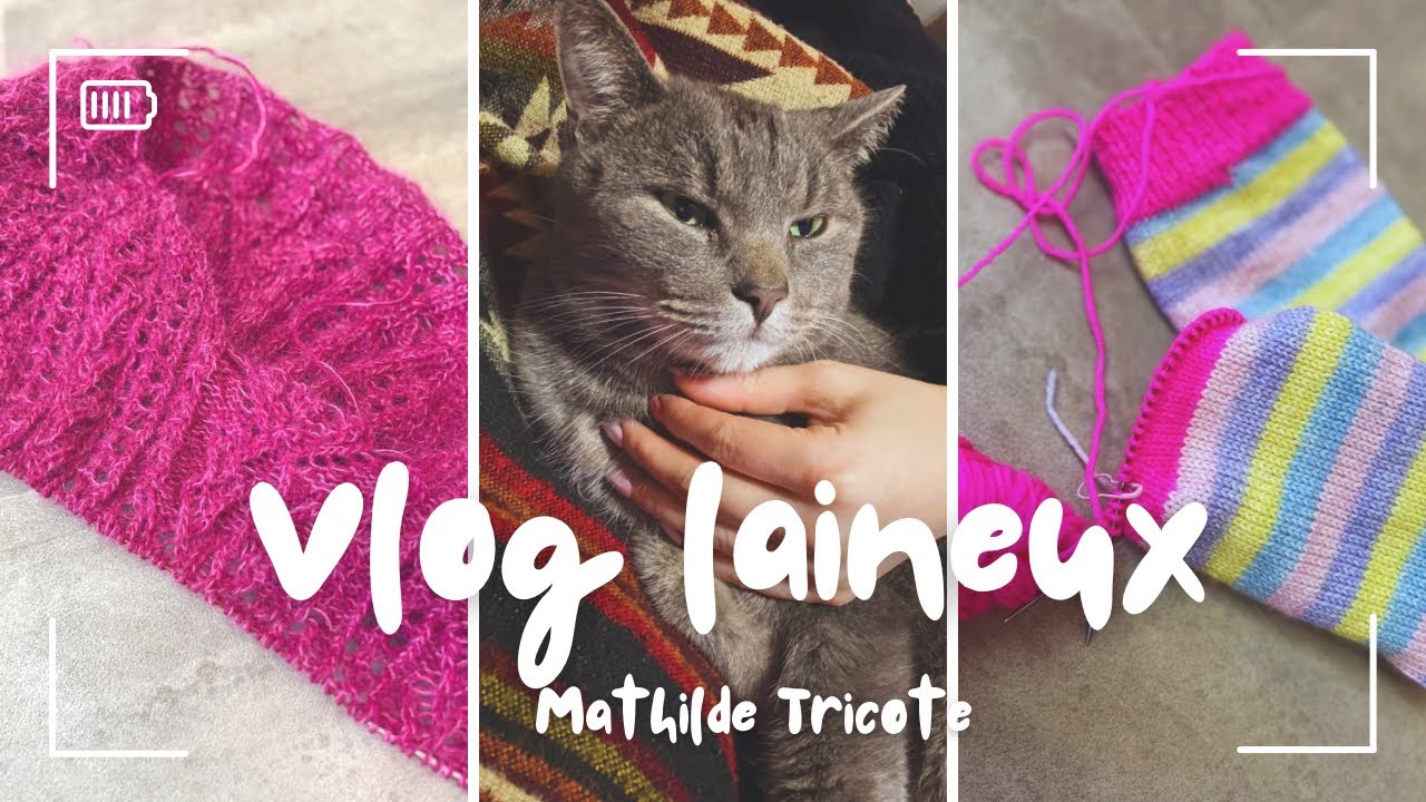 Vlog tricot : la vie en rose !