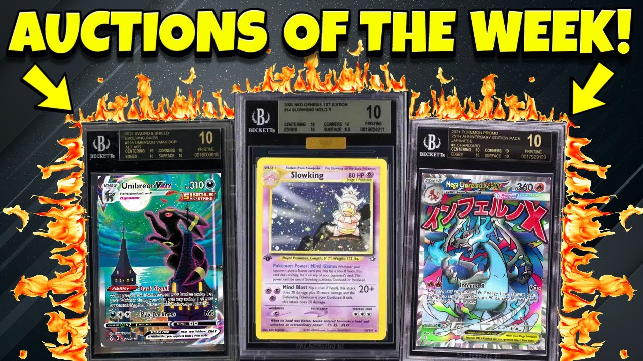Pokemon Auctions Of The Week! These Black Labels Can't Be For Real...
