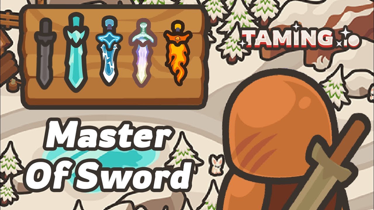Taming.io Master Sword Killing Players Without Pet