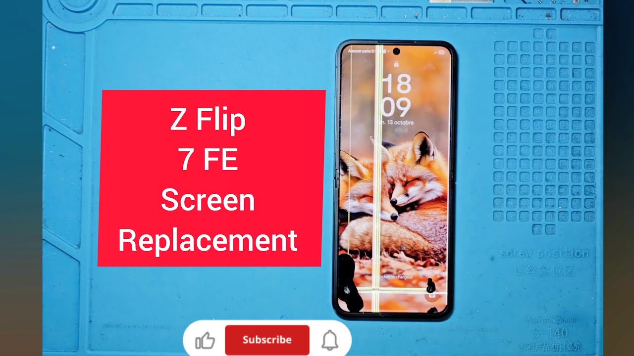 Samsung Z Flip 7 FE Screen replacement#F761b #zflip7fe #f761 #f761u