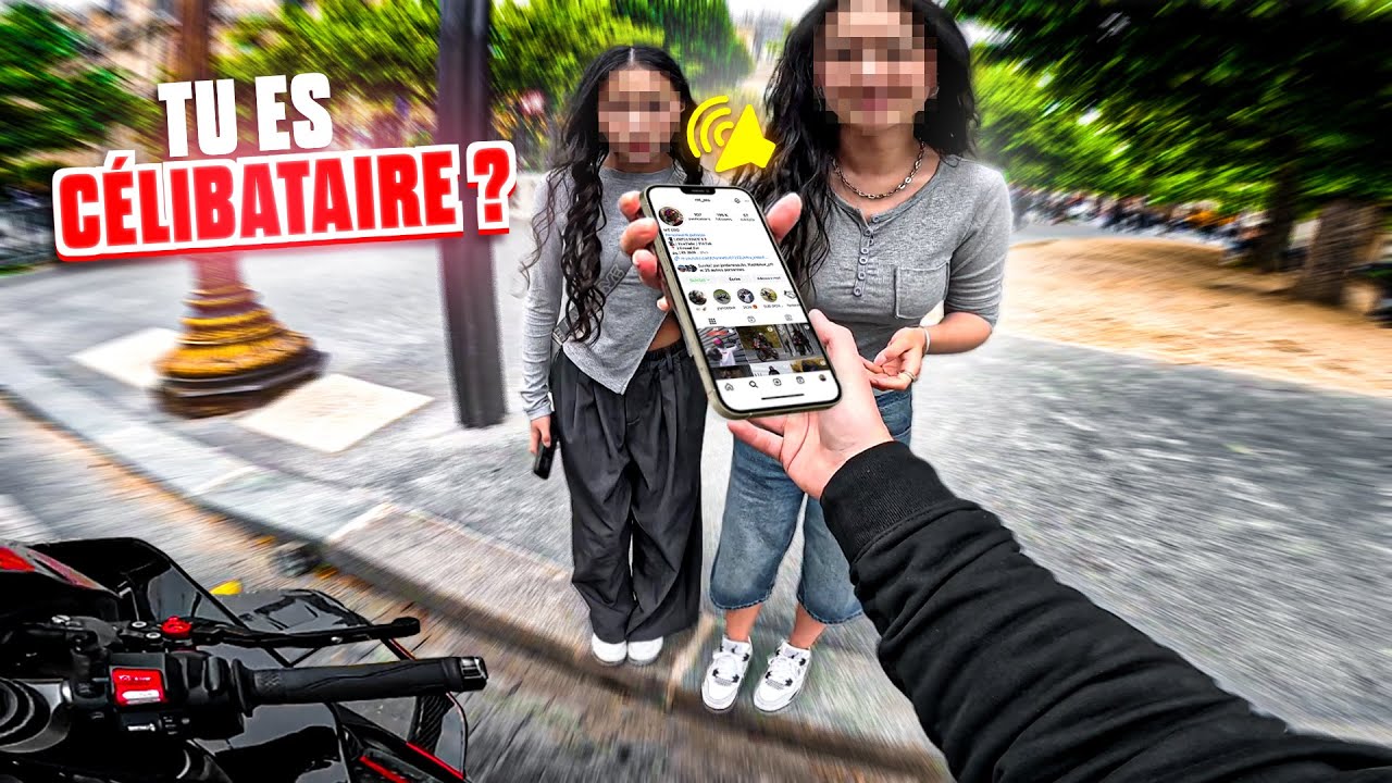 SE FAIRE DRAGUER &Agrave; MOTO !? Journ&eacute;e sur Paris 😍😰