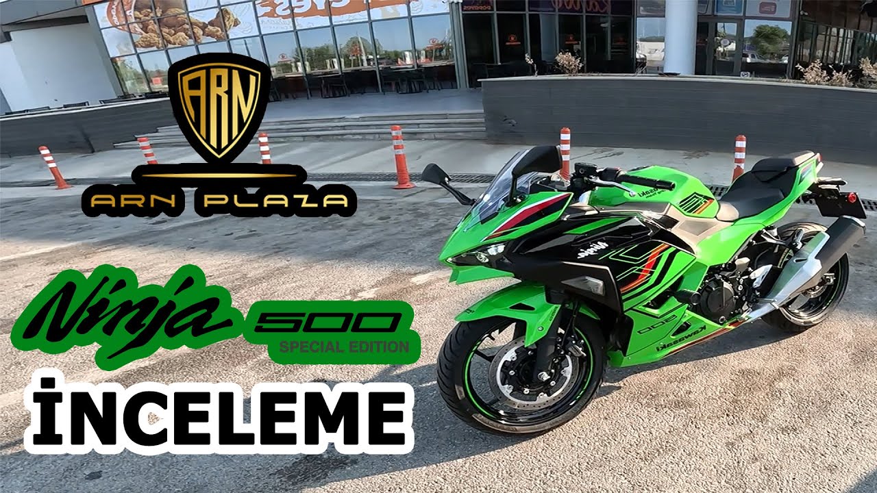 KAWASAKI NINJA 500 SE İNCELEMESİ  (Uzun Yolda ve Top Speed ile) @ARN MOTORS  @Arn Plaza
