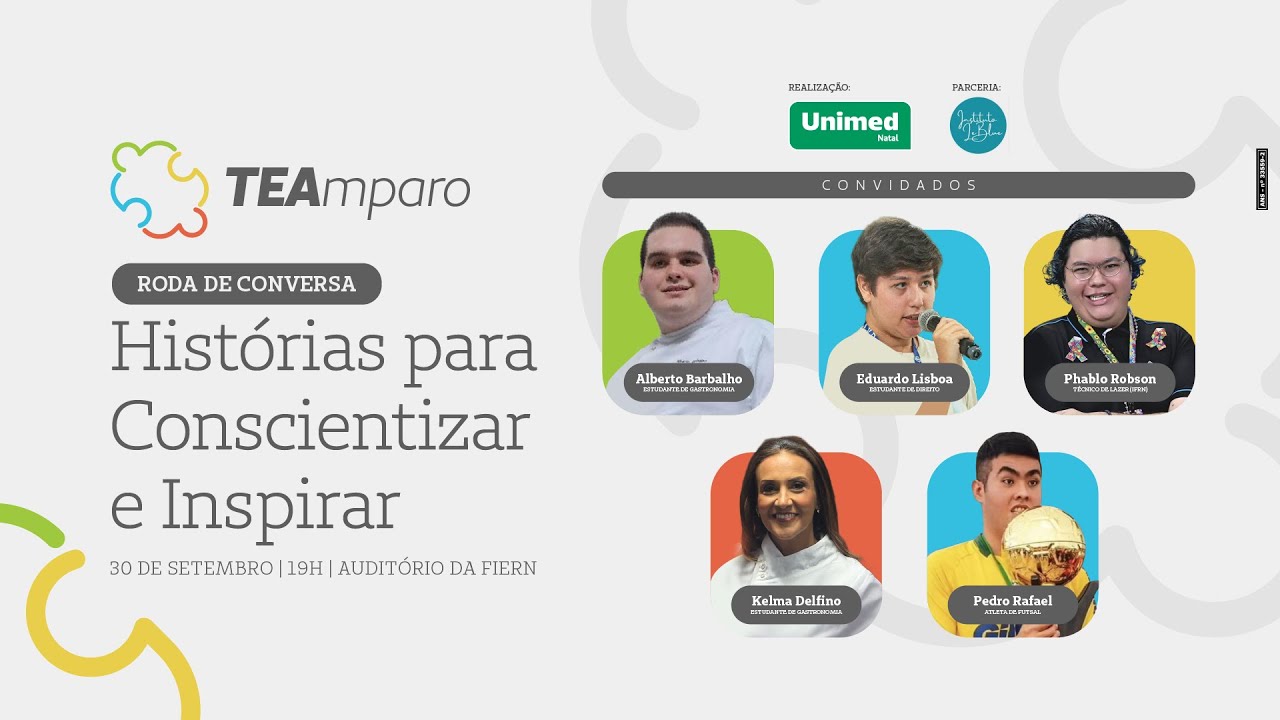 Roda de Conversa “Histórias para Conscientizar e Inspirar”