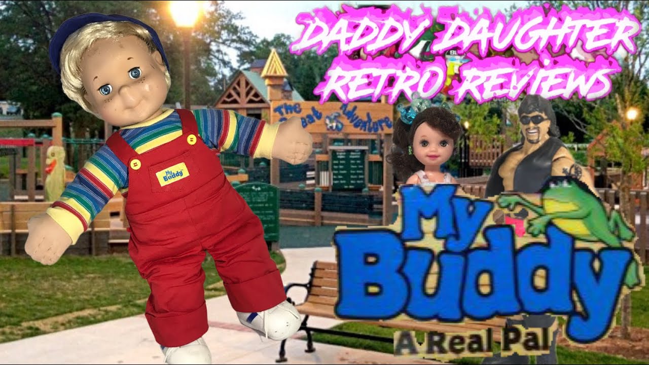 1985 My Buddy doll by Hasbro Daddy Daughter Retro Review