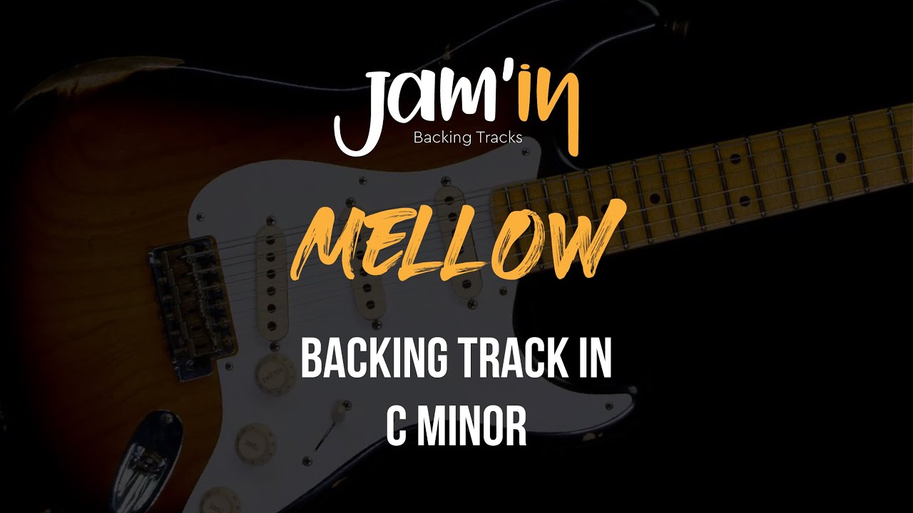 Mellow Guitar Backing Track in C Minor