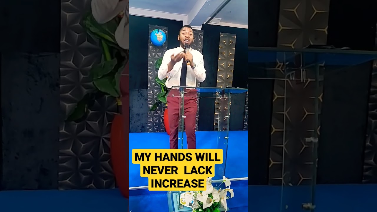MY HANDS WILL NEVER  LACK INCREASE