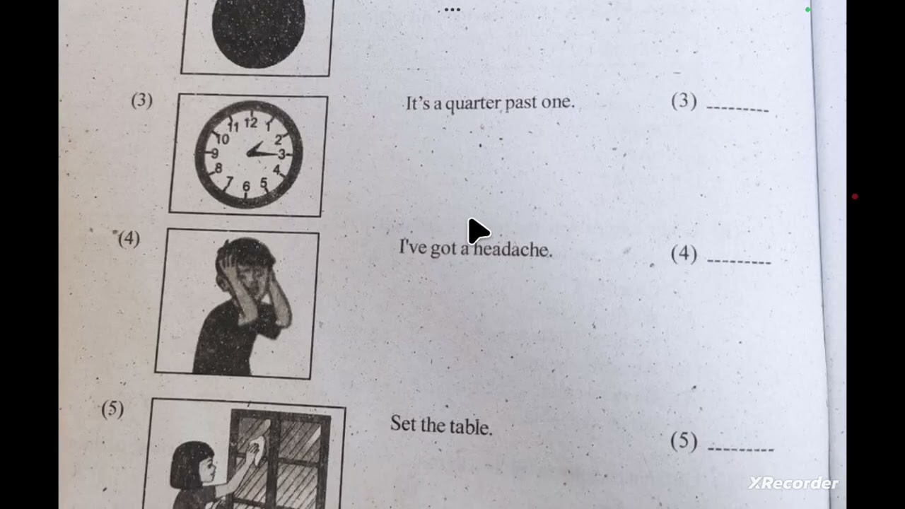 Grade 5 English ( 2025-2026 Example Question ) #grade5 #primaryfive #test #englishtest 