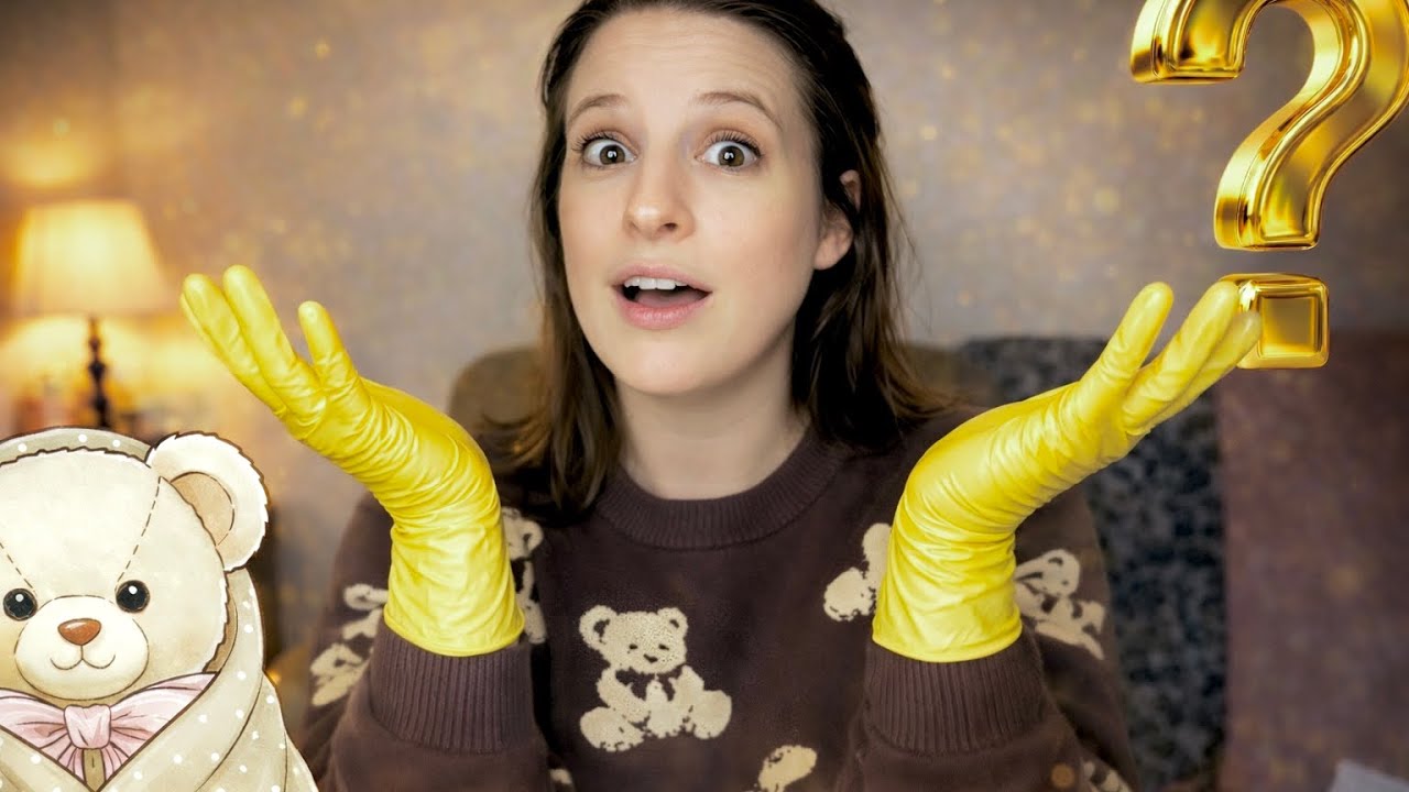 Почему я выбрала медицинские перчатки для ASMR | Звуки золотых медицинских перчаток