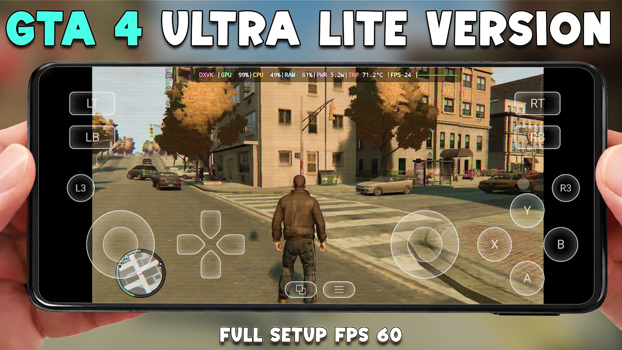 GTA 4 Ultra Lite version On Mobile! (Full Map + Missions) | GTA 4 Lite Full Setup