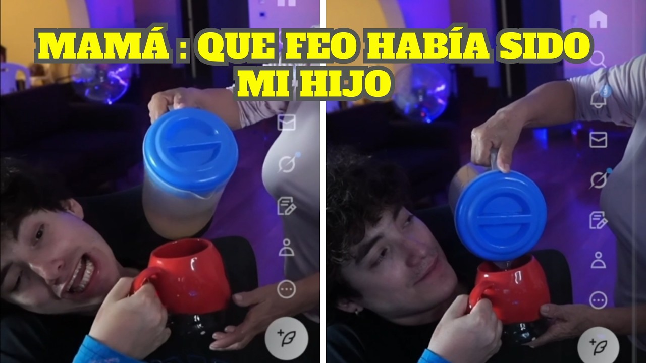 LA MAMÁ DE GLOGLO LE DICE FEO