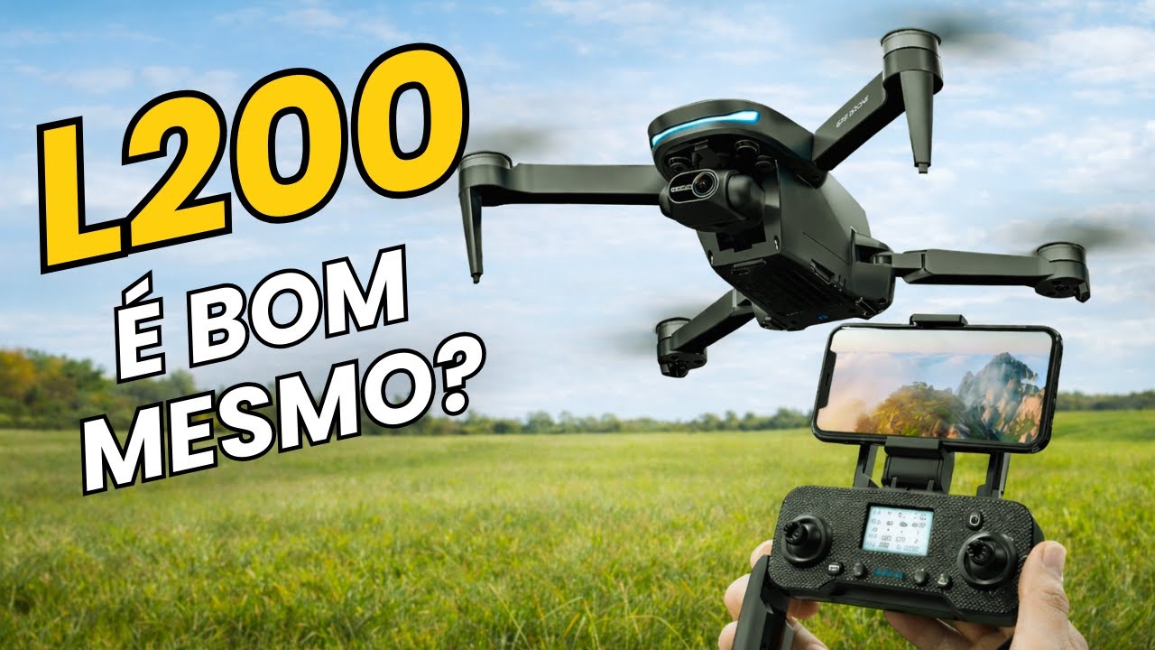 Comprei Drone L200! Será Que Vale a Pena Comprar?