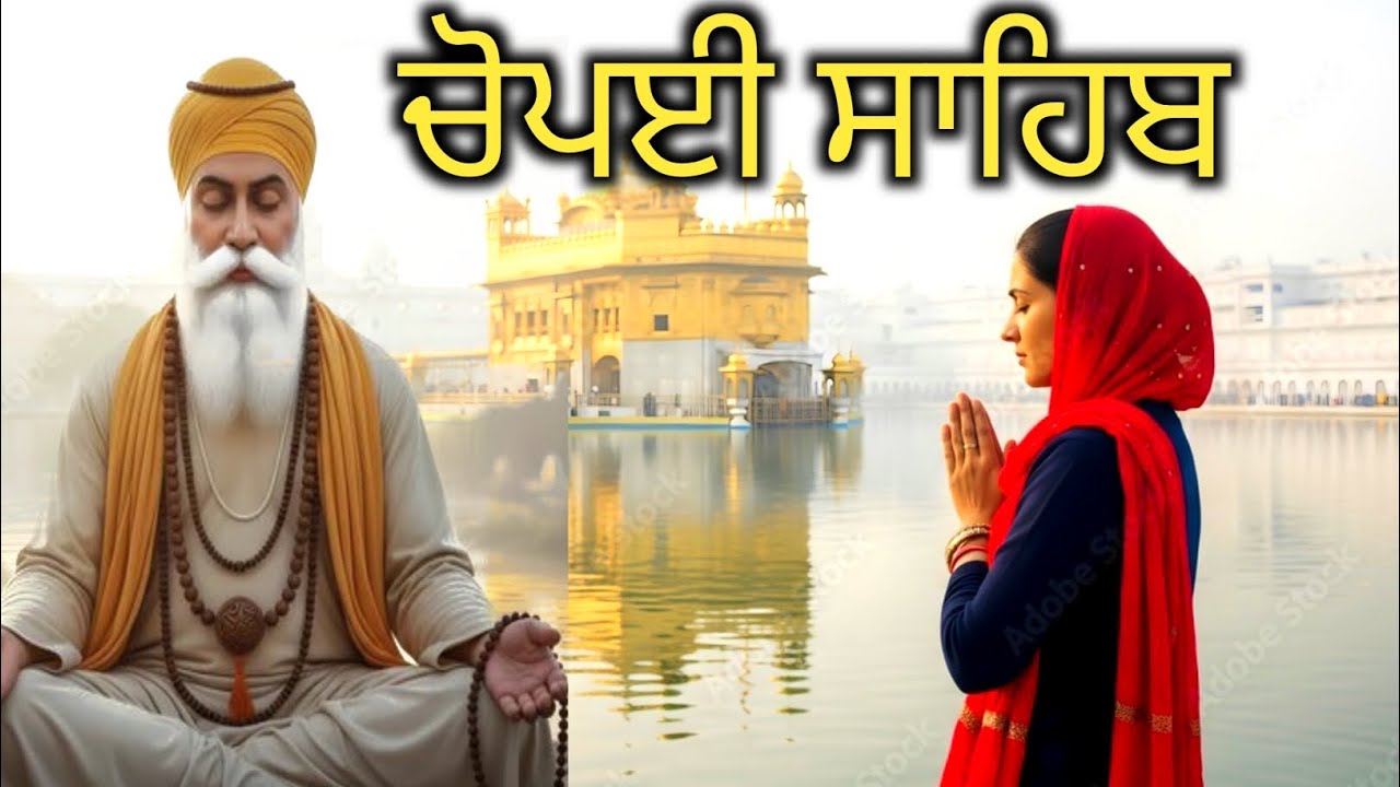 ਚੋਪਈ ਸਾਹਿਬ ਗੁਰਬਾਣੀ ਪਾਠ।। Amrit baani 13 13 🙏 chopai sahib nitnem ⚜️