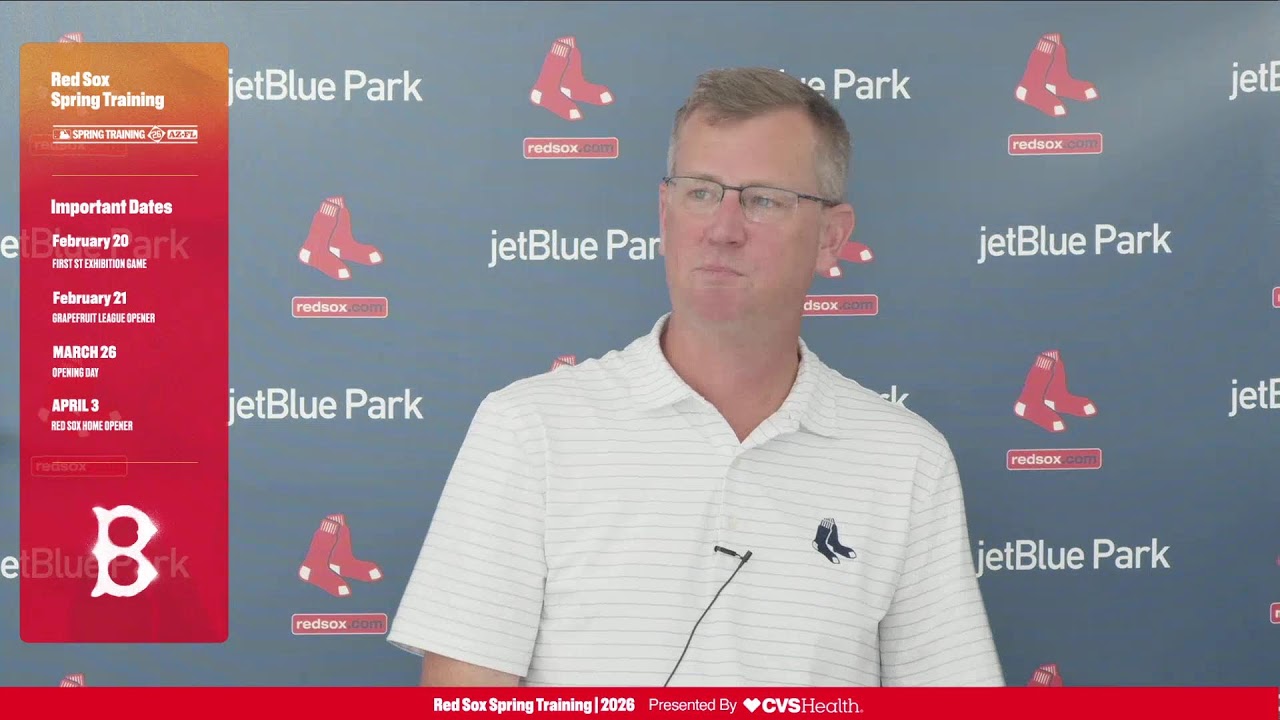 LIVE: Red Sox President and CEO Sam Kennedy