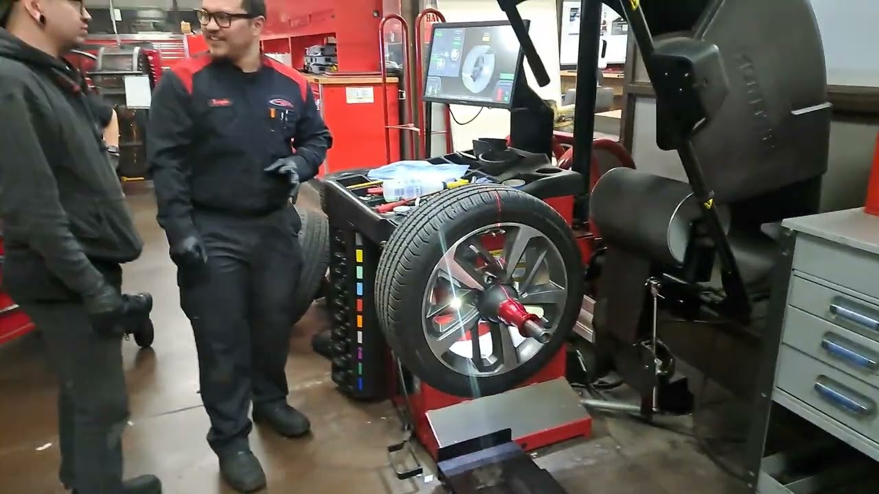 Diagnosing and repairing a tire pull, alignment won't fix this one.