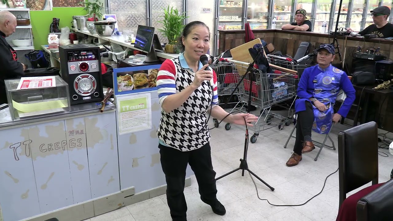 Song by Asian Beats at MEI's Supermarket 2026 Lunar New Year Celebration in Orlando, Fl 15 Feb 2026.
