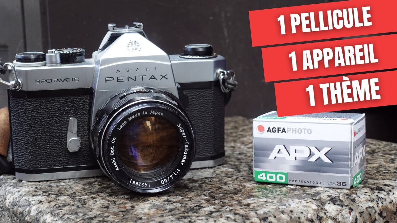 Street photo avec l'APX 400 et le Pentax Spotmatic SP !