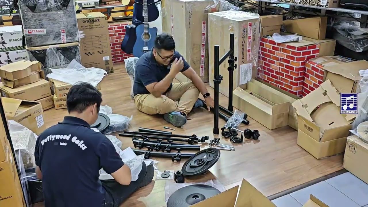 Roland V-Drums TD-316 (New Model) - Unboxing: Part 1