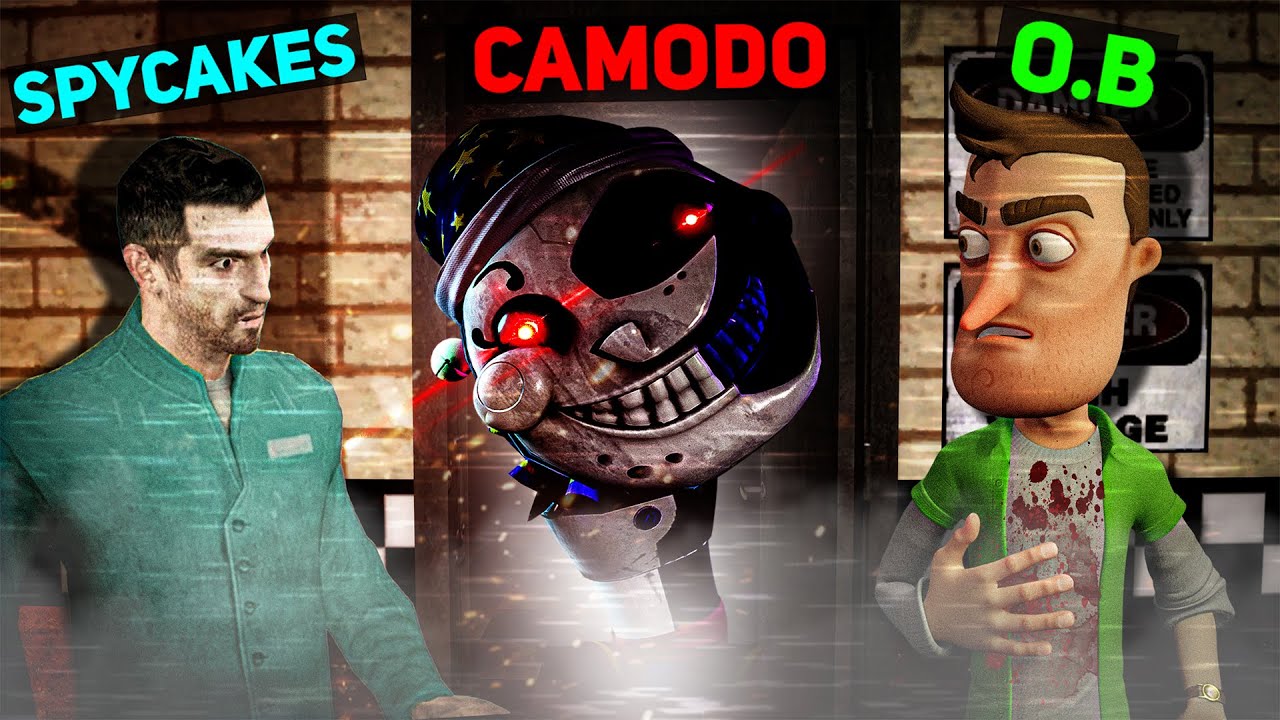 FNAF Hunts Us in Garry's Mod! Can We Survive?! (Gmod Slashers)