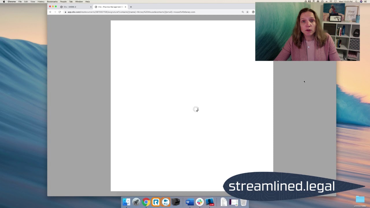 Clio's New Digital Signatures! #streamlinedlegal