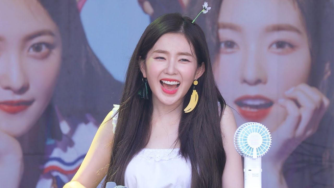 180812 레드벨벳(Red Velvet) 아이린(Irene) 토크(Talk) [캐리비안베이팬사인회] 4K 직캠 by 비몽