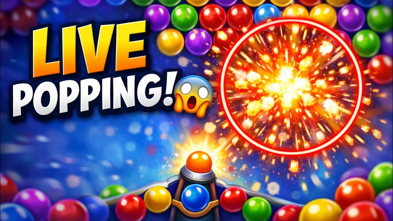 Bubble Pop Game LIVE STREAM 🎮 | Relaxing Yet Addictive Gameplay