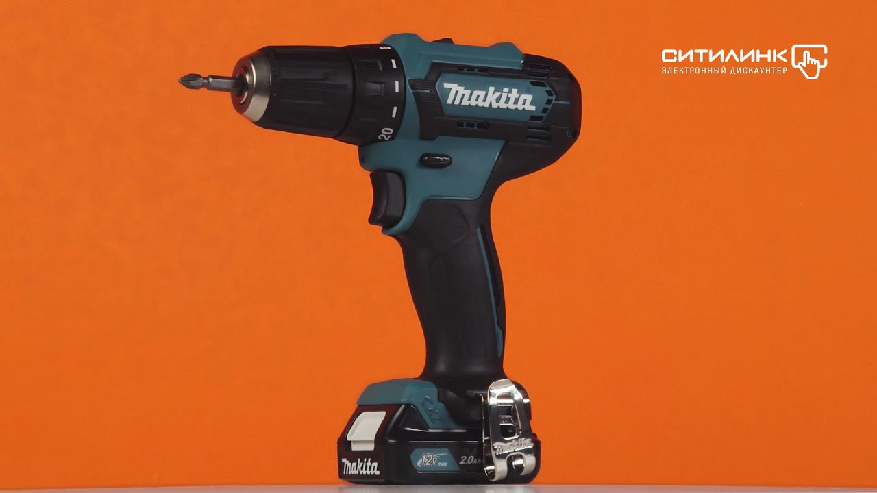 Обзор дрели-шуруповерта MAKITA DF333DWAE | Ситилинк
