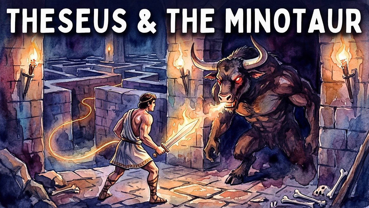 Theseus And The Minotaur - Mythology Resurrected