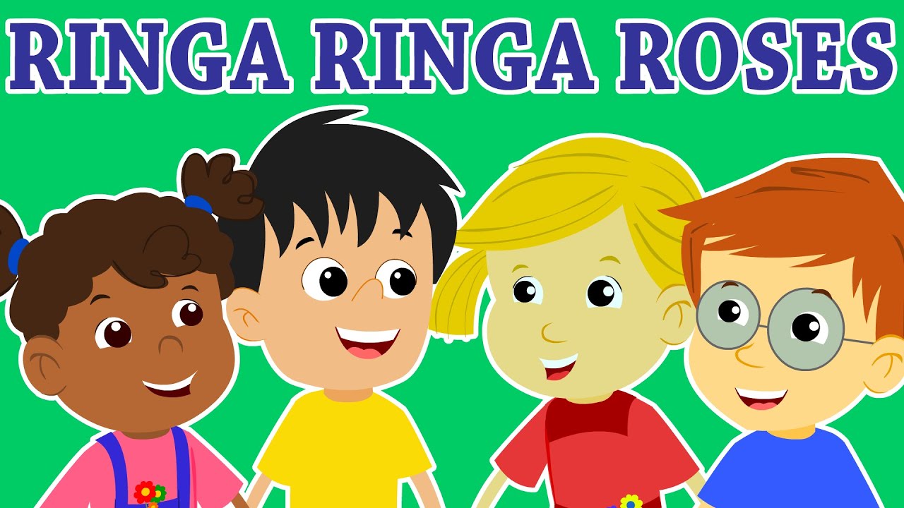 Ringa Ringa Roses Nursery Rhyme For Kids