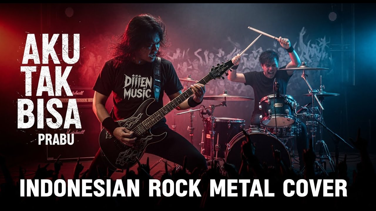 PRABU – AKU TAK BISA (Indonesian Rock Metal Cover) 🤘 Distortion GILA! by diien music