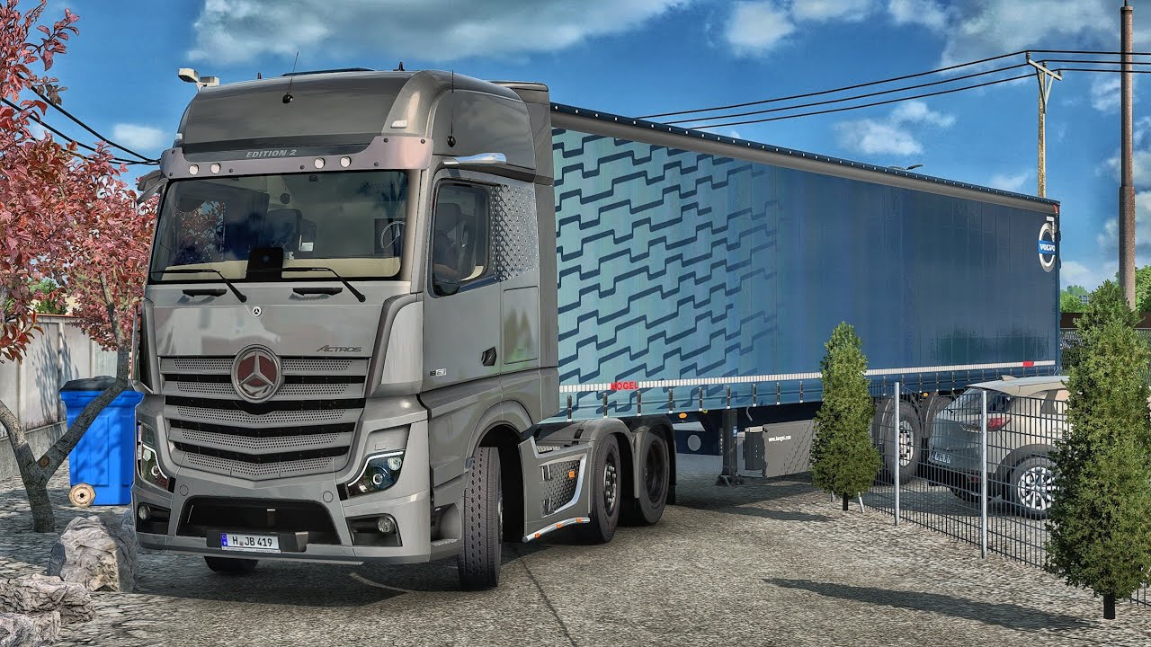 Cross Border Delivery to Greece | Actros Edition 2 | #ets2 1.51