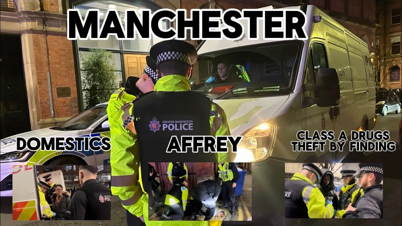 Manchester police takedowns
