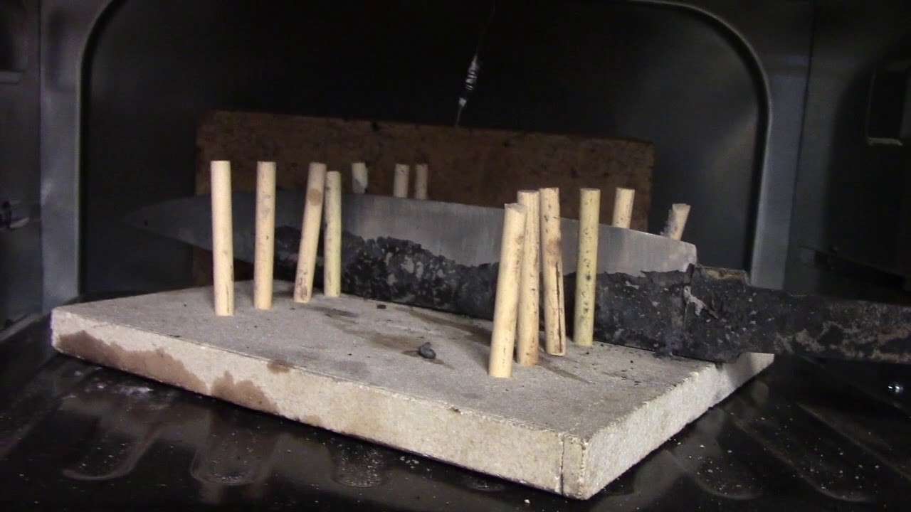Knifemaking: Heat Treating 1084 Steel Part 2