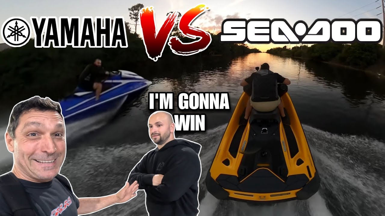 Sea-Doo vs Yamaha | Calas vs Cuco Jetski Challenge PART 1+ Tech tips
