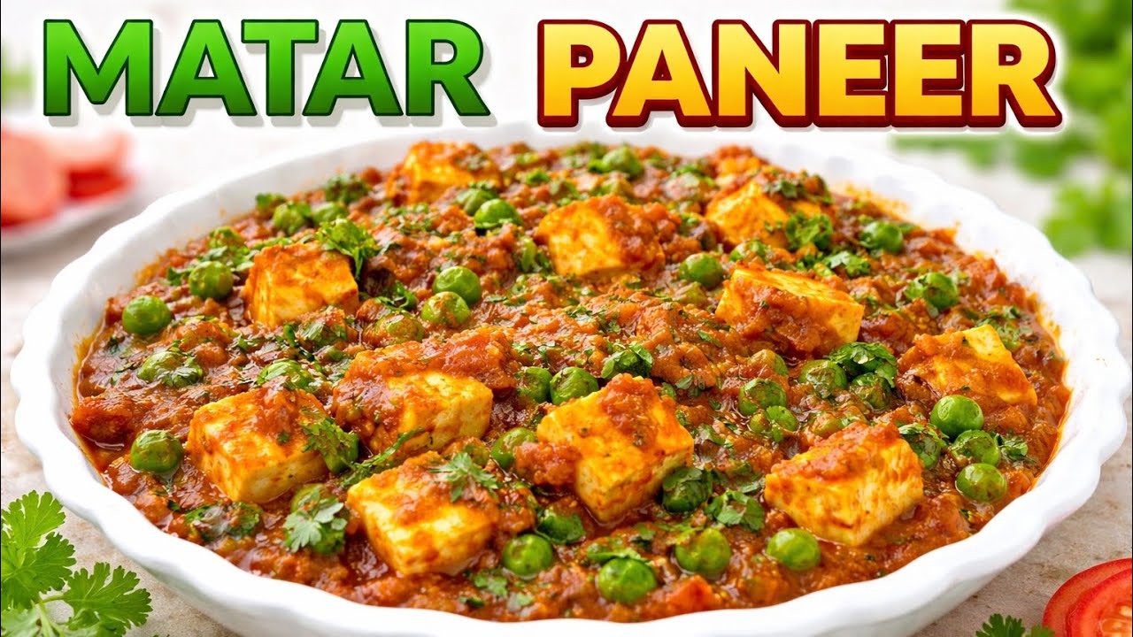  सुपर टेस्टी मटर पनीर रेसिपी।Super Tasty Matar Paneer Recipe।