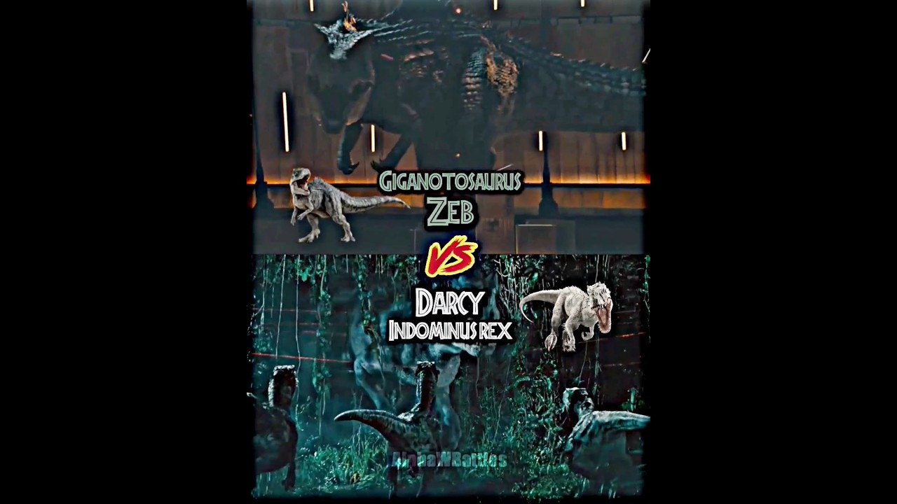 JWD Giganotosaurus vs Large Theropods #wis #jurassicworld #jurassicworlddominion