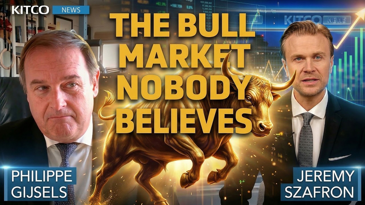 Gold $10,000 & Silver $200? Philippe Gijsels: “Largest Bull Market in History” Begins