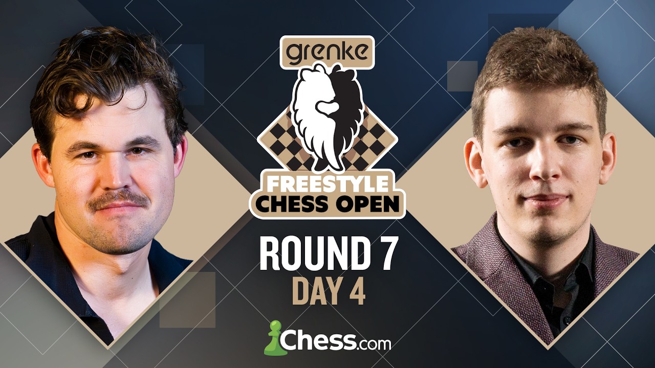 Grenke Freestyle Chess Open 2026: Vincent In Sole Lead As Magnus, Ian All Play Catchup!! Rd 7