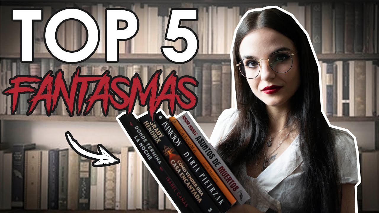 TOP 5: novelas de terror sobre FANTASMAS Y CASAS ENCANTADAS! 📚👻 | moonlight books