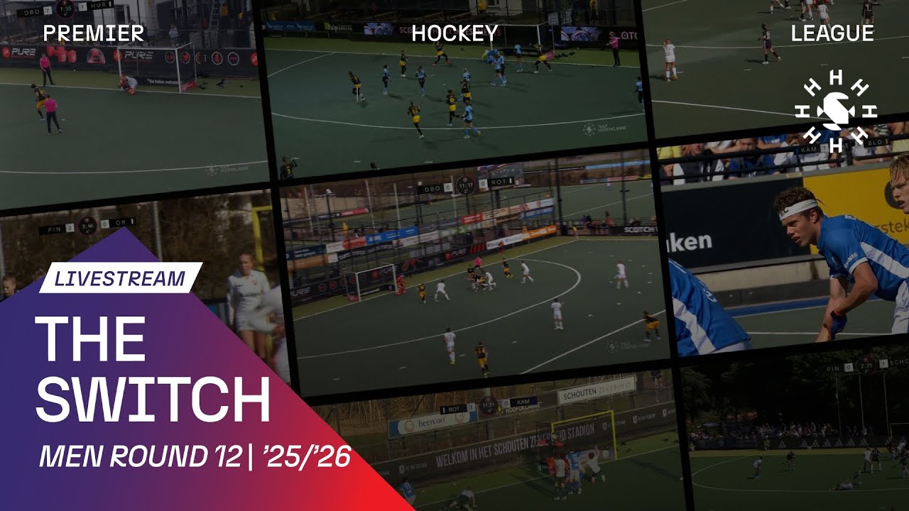 Field Hockey The Switch 🏆 Round 12 🏑 Tulp Hoofdklasse Men &lsquo;25/&rsquo;26 | Livestream